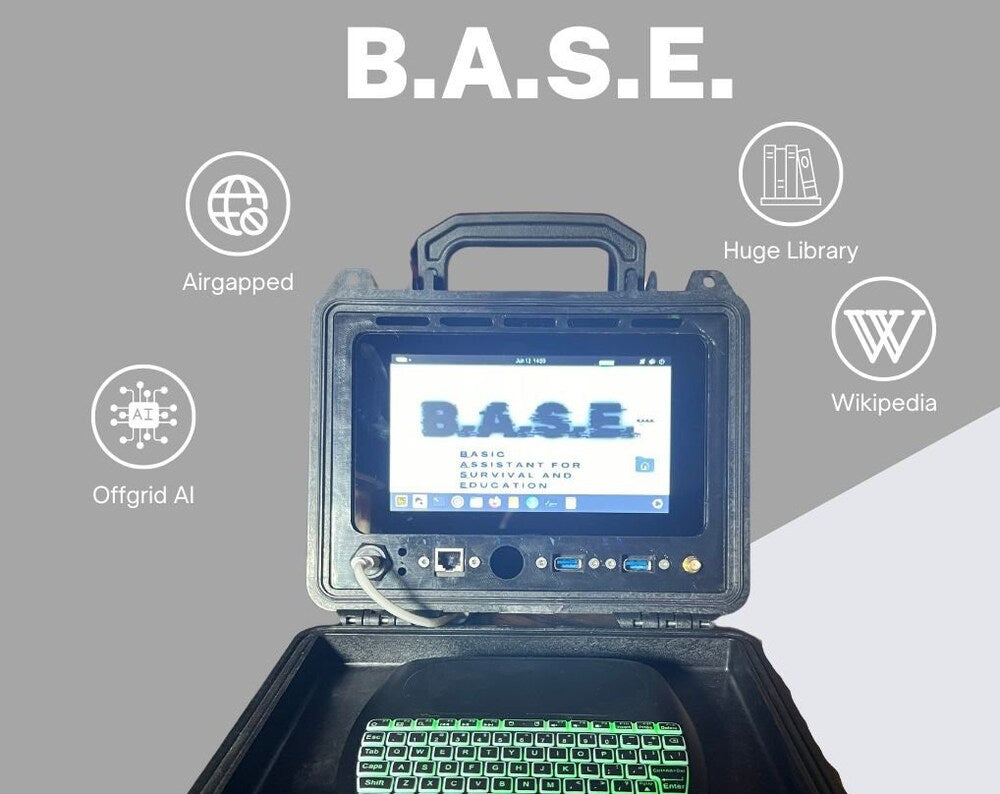 B.A.S.E. Offline AI Computer